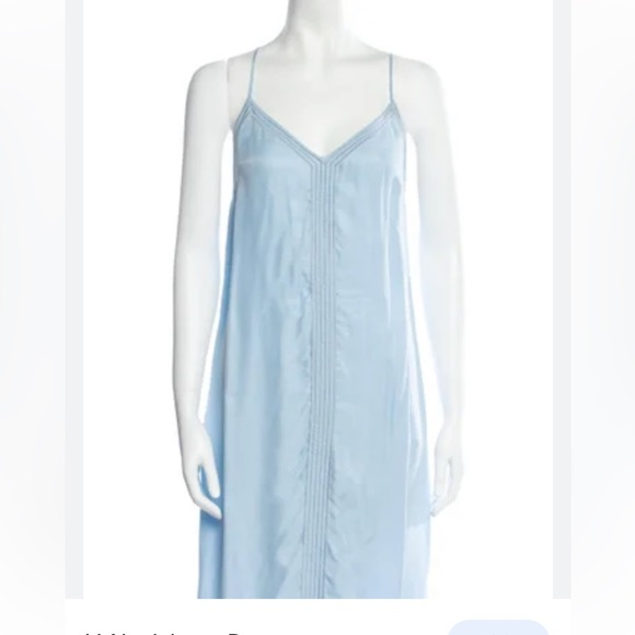 FRAME V-Neck Long Dress - Picture 1 of 8